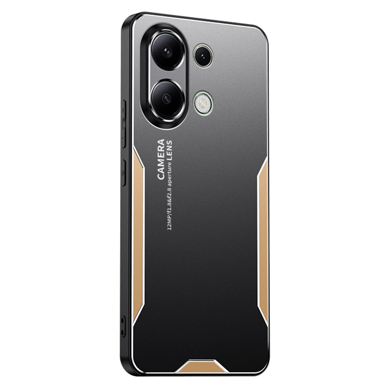 For Xiaomi Redmi Note 13 4G Drop Protection Phone Case Slim-Fit Aluminum Alloy+TPU+PC Shell For Xiaomi Redmi Note 13 4G Drop Protection Phone Case Slim-Fit Aluminum Alloy+TPU+PC Shell